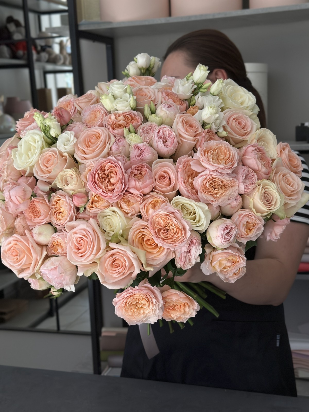 Классический букет Пич: танец природы klassicheskiy-buket-pich:-tanets-prirody